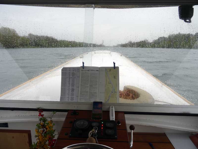 Navigation sur la Saône