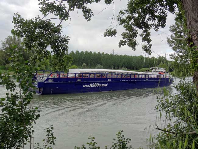 Barge de l'Airbus