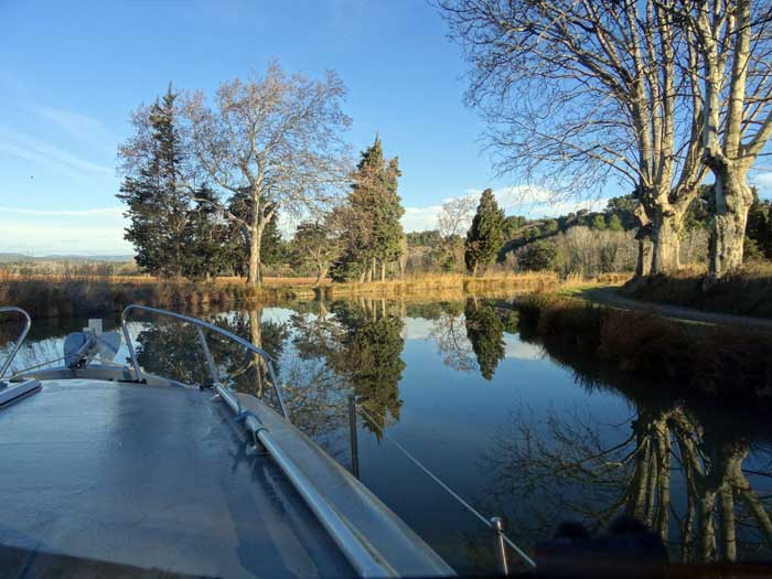 Canal du Midi en hiver