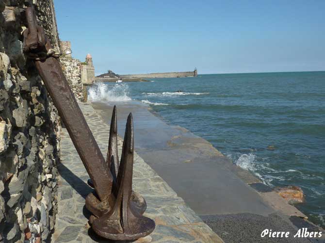 Ancre à Collioure