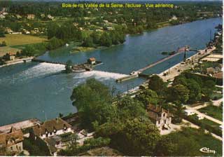 Bois le Roi L'écluse de La Cave