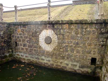 Bassin de reception des siphons