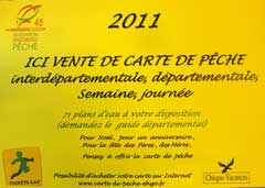Carte de peche