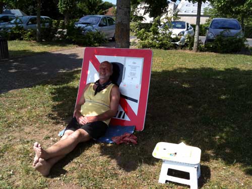Pause à Briare-le-Canal