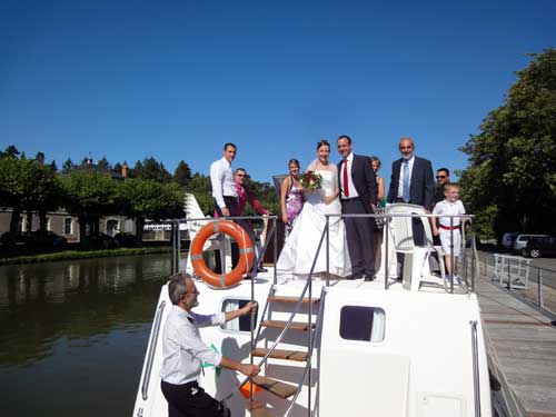 Mariage au port de Briare