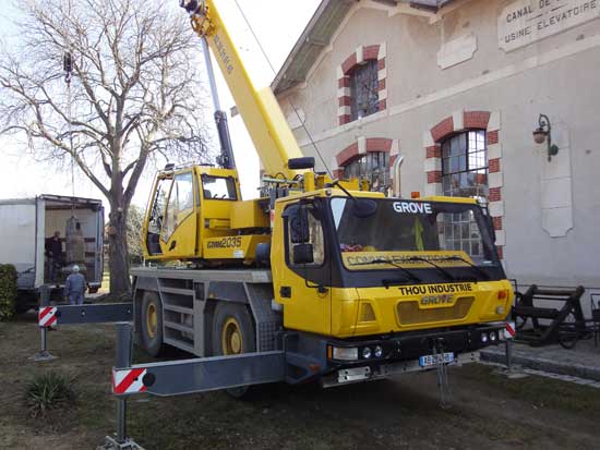 Pompe usine élévatoire