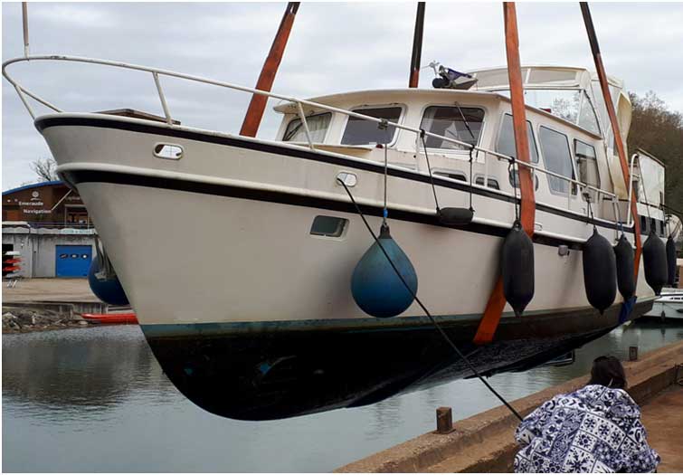 Grutage bateau Simonszand
