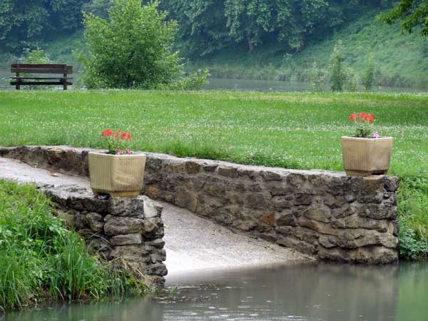 Rampe de mise à l'eau à Castets-en-Dorthe