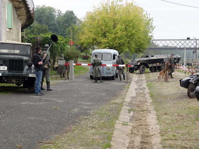 Tournage d'un film à l'écluse N° 53