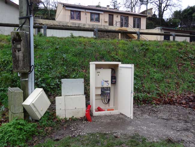 Armoire électrique tarif jaune