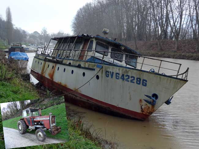 Bateau échoué