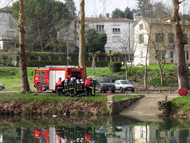 Entrainement pompier