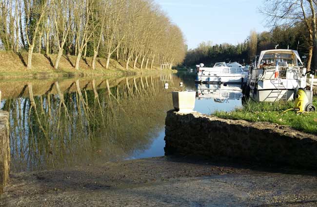 Karscher au port de Castets