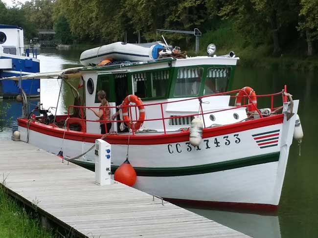 Un chalutier de Concarneau