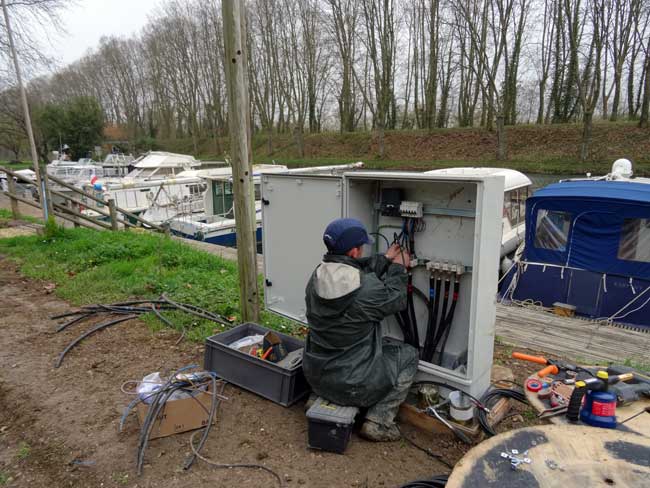 Raccordement électrique