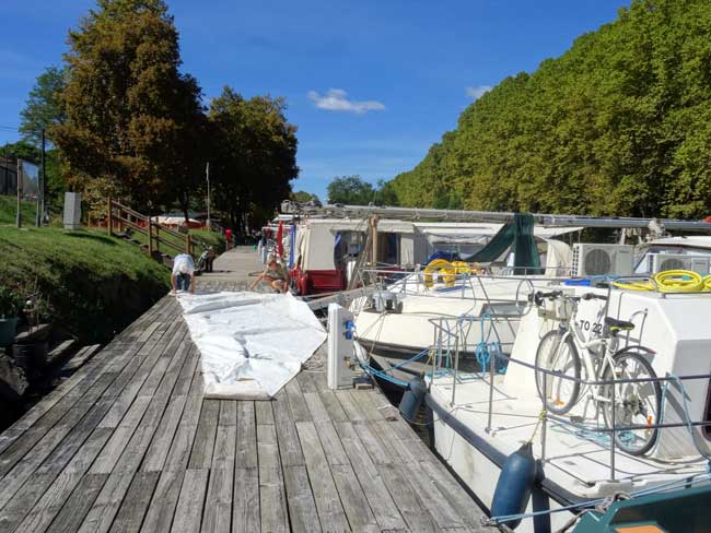 Stage de pliage de voile