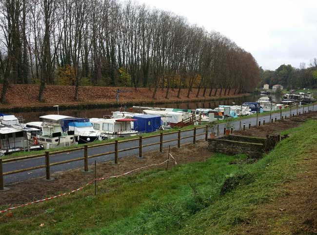 Travaux de la voie verte