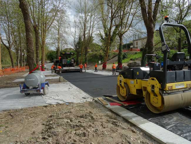 Parking aire de d&eacute;tente