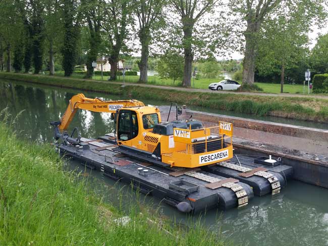 Dragage Canal de Garonne