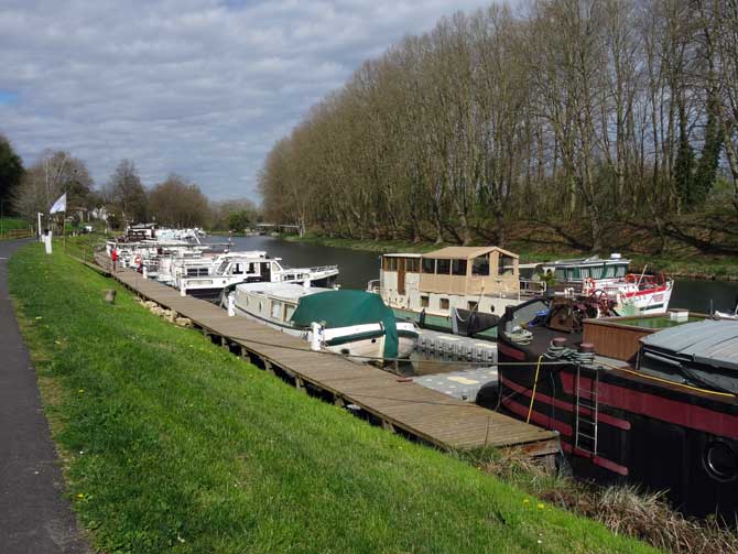 Printemps au port de Castets