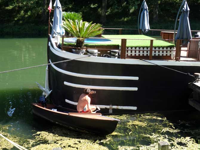 Entretien d'un bateau