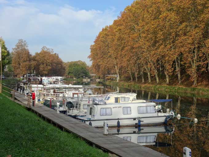 Port de Castets en Dorthe Automne