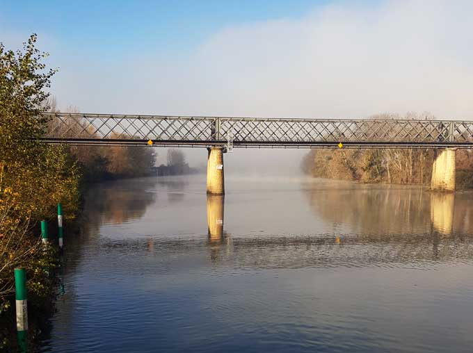 Ponton d'attente Castets