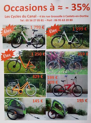 Vente de vélos