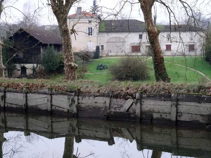 Travaux à prévoir dans le bief de l'Auriole