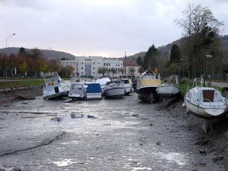 port de Saint Satur en chômage