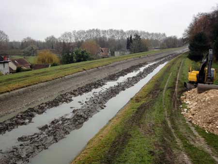 Labourage du bief