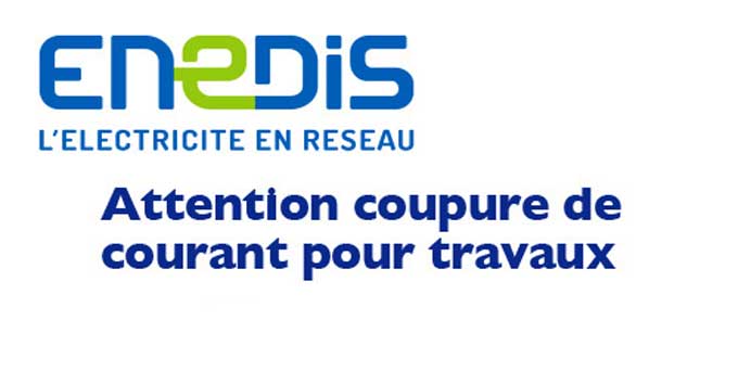 Coupure de courant ENEDIS