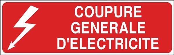 Coupure électrique