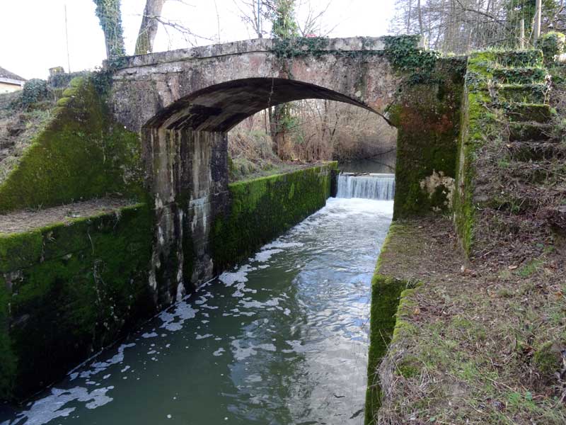 Le Dropt - Ecluse de Mesterrieux