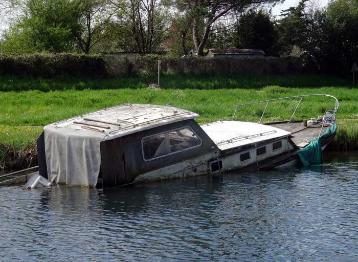 Bateau coulé