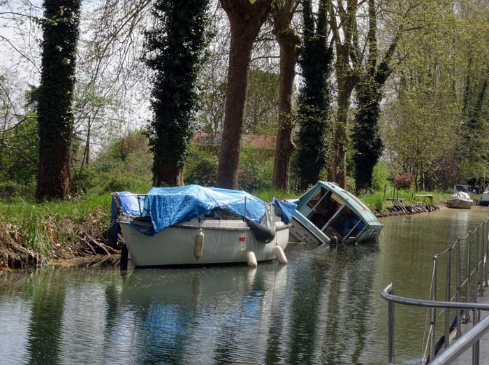 Bateau coulé