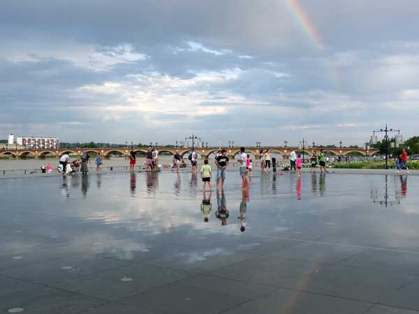 Miroir d'eau Bordeaux