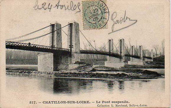 Pont suspendu de Châtillon-sur-Loire