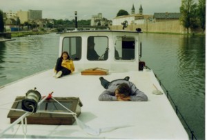 Sur la Seine à Melun