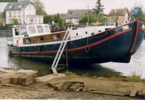 Sur le Loing à St Mammès