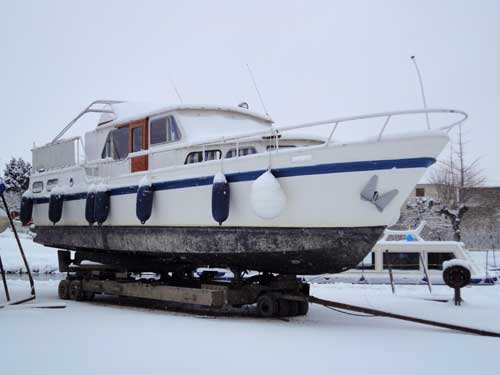 Lucille sous la neige