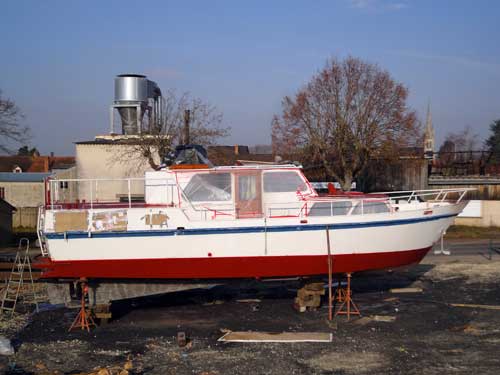 Lucille en chantier