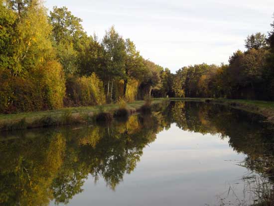 Bief de partage Canal d'Orléans