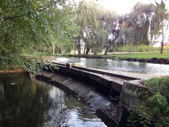 Déversoir du Moulin d'Aveau