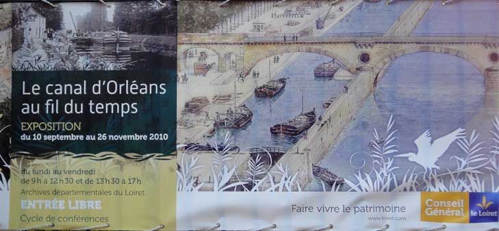 Le canal d'Orléans au fil du temps