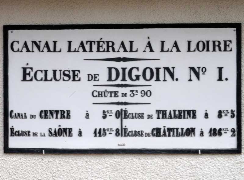 Ecluse de Digoin N° 1