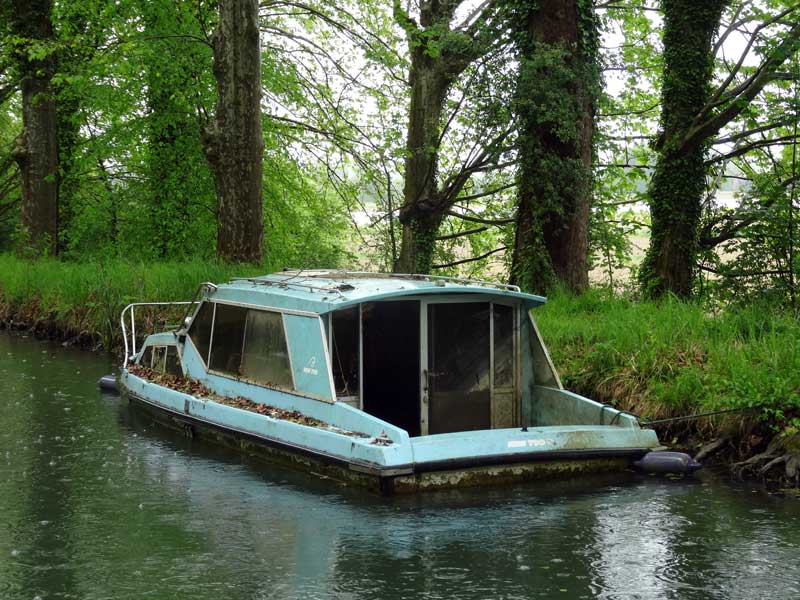 Epave canal de Garonne