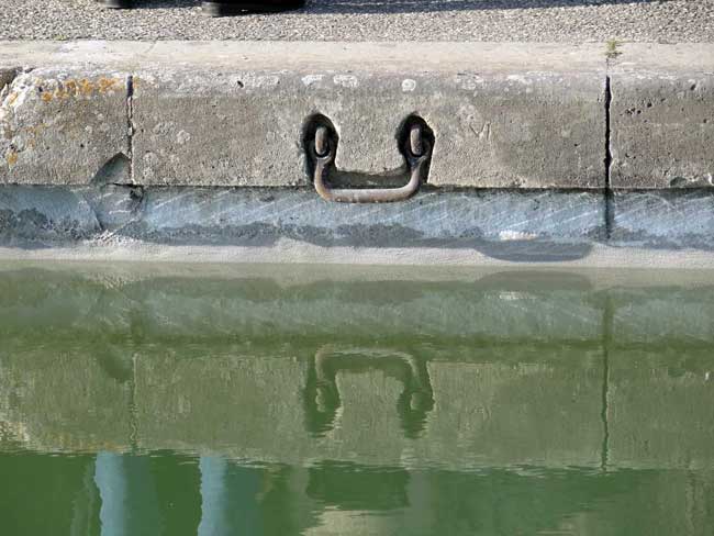 Poignée pont canal d'agen