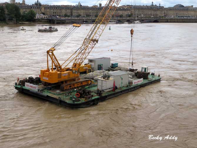Travaux Pont de Pierre