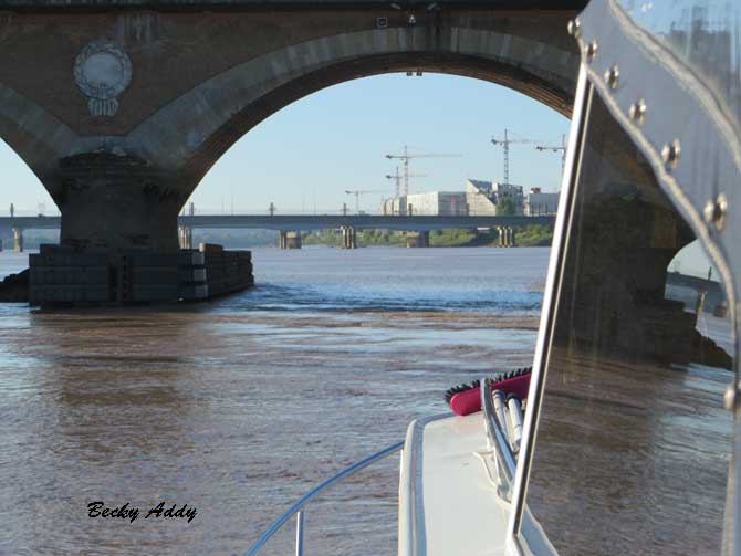 Travaux Pont de Pierrre Bordeaux